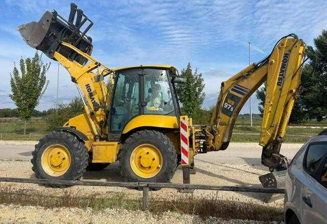 Komatsu WB 97 S - Rýpadlo-nakladač: obrázek 5 Komatsu WB 97 S - Rýpadlo-nakladač: obrázek 5