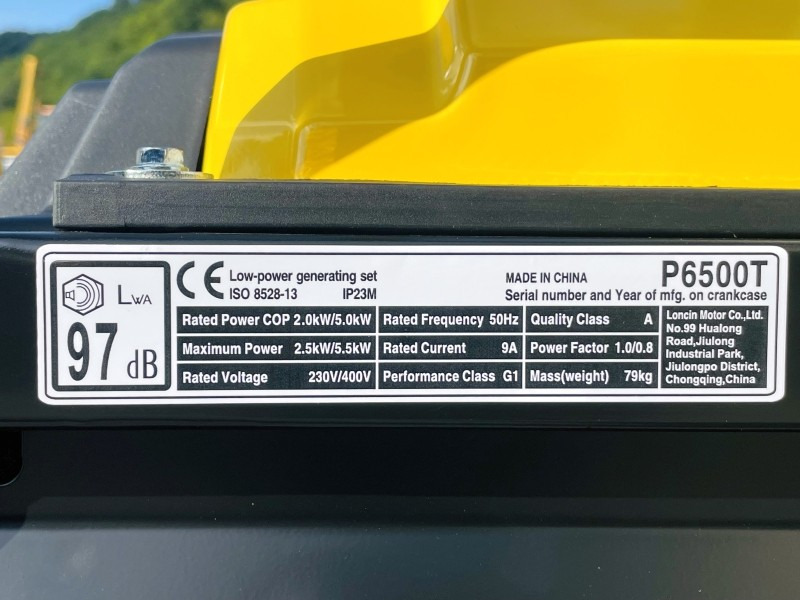 Atlas Copco P6500T (3521) - Elektrický generátor: obrázek 3 Atlas Copco P6500T (3521) - Elektrický generátor: obrázek 3