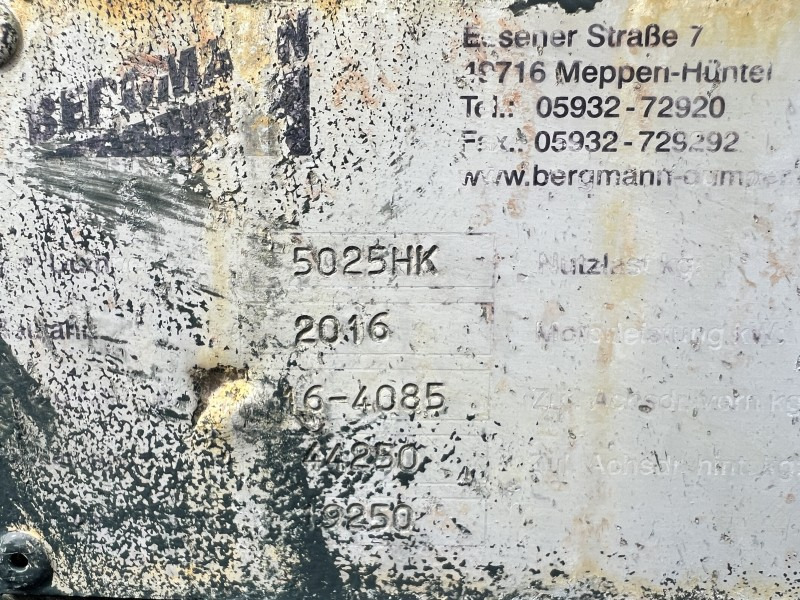 Kloubový sklápěč Bergmann 5025 HK (110873): obrázek 10