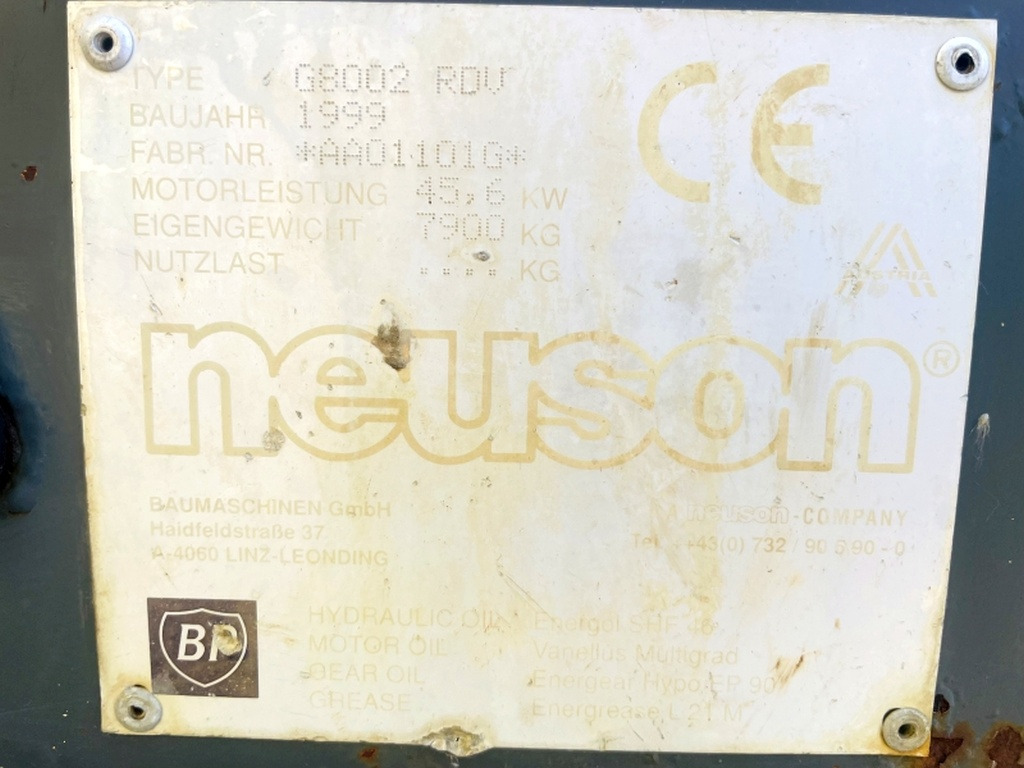 Neuson G8002 RDV (4015) - Mini rýpadlo: obrázek 3 Neuson G8002 RDV (4015) - Mini rýpadlo: obrázek 3