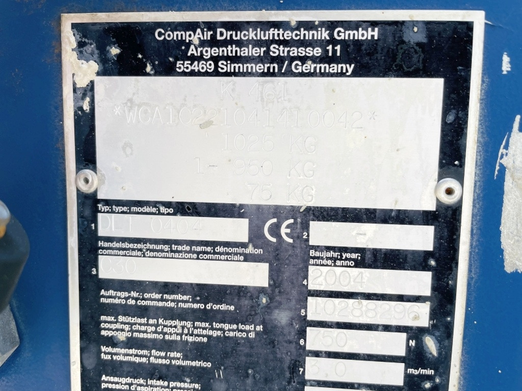 Vergleich C30 (4008) - Mobilní kompresor: obrázek 3 Vergleich C30 (4008) - Mobilní kompresor: obrázek 3