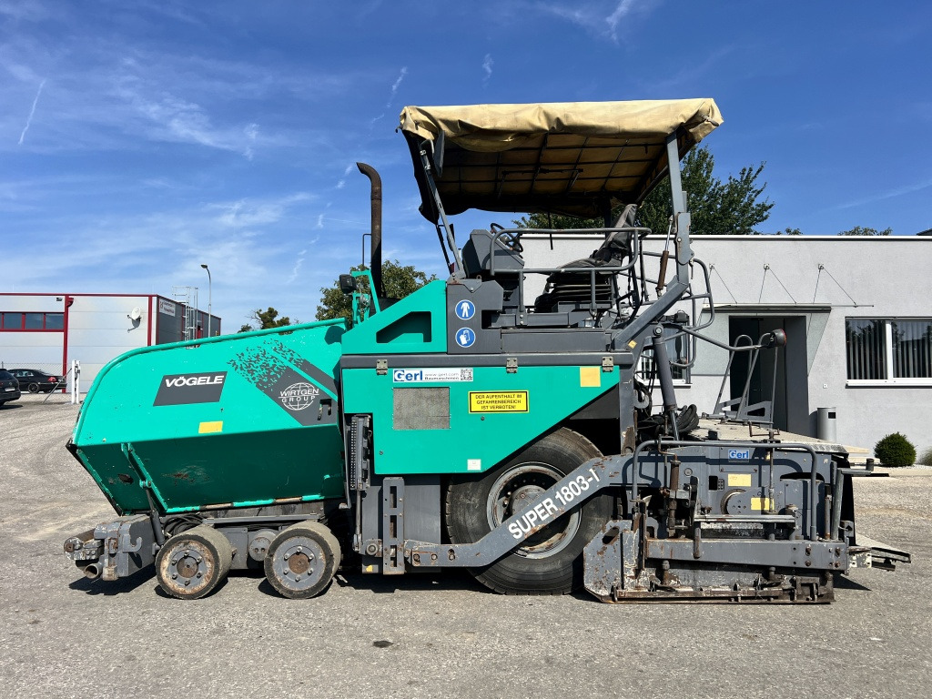 Vögele Super 1803-1 Ty: 07.83 (111600) - Finišér: obrázek 1 Vögele Super 1803-1 Ty: 07.83 (111600) - Finišér: obrázek 1