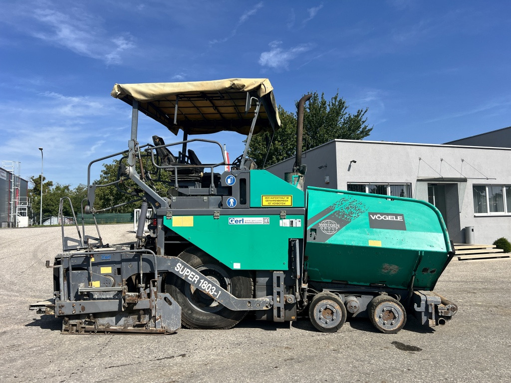 Vögele Super 1803-1 Ty: 07.83 (111600) - Finišér: obrázek 5 Vögele Super 1803-1 Ty: 07.83 (111600) - Finišér: obrázek 5