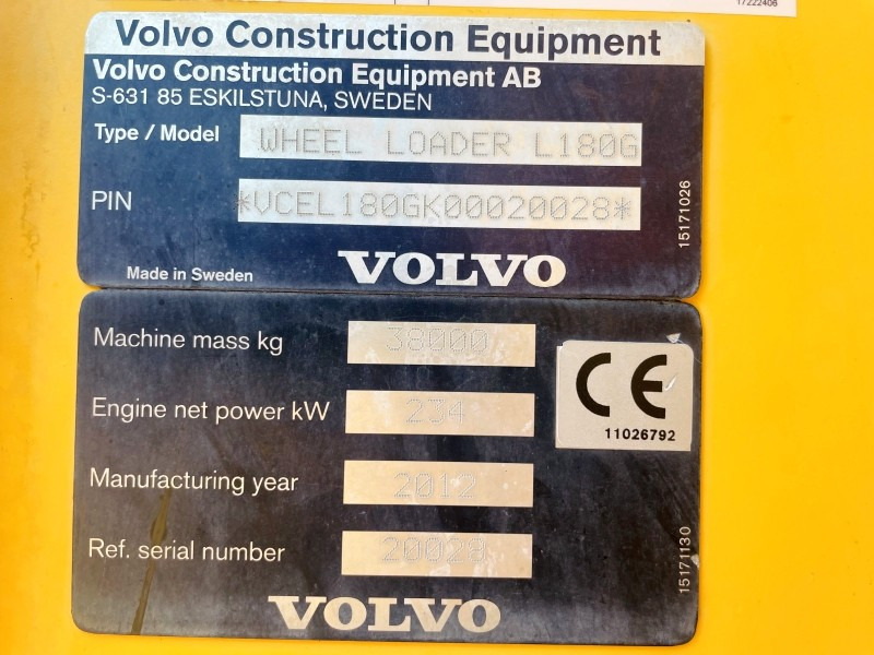 Volvo L180G HL (3636) - Kolový nakladač: obrázek 4 Volvo L180G HL (3636) - Kolový nakladač: obrázek 4