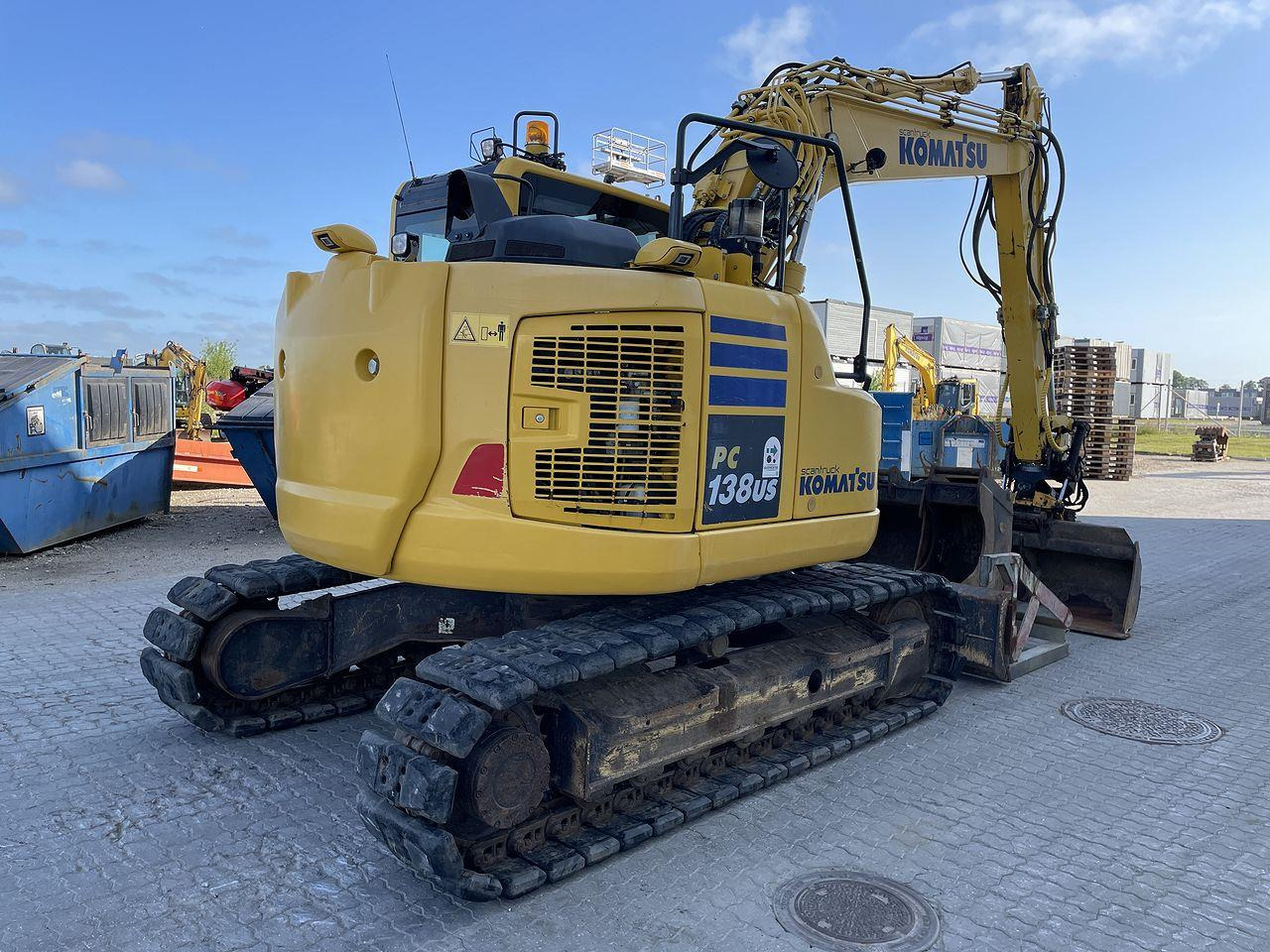 Komatsu PC138US-11 - Pásové rýpadlo: obrázek 4 Komatsu PC138US-11 - Pásové rýpadlo: obrázek 4