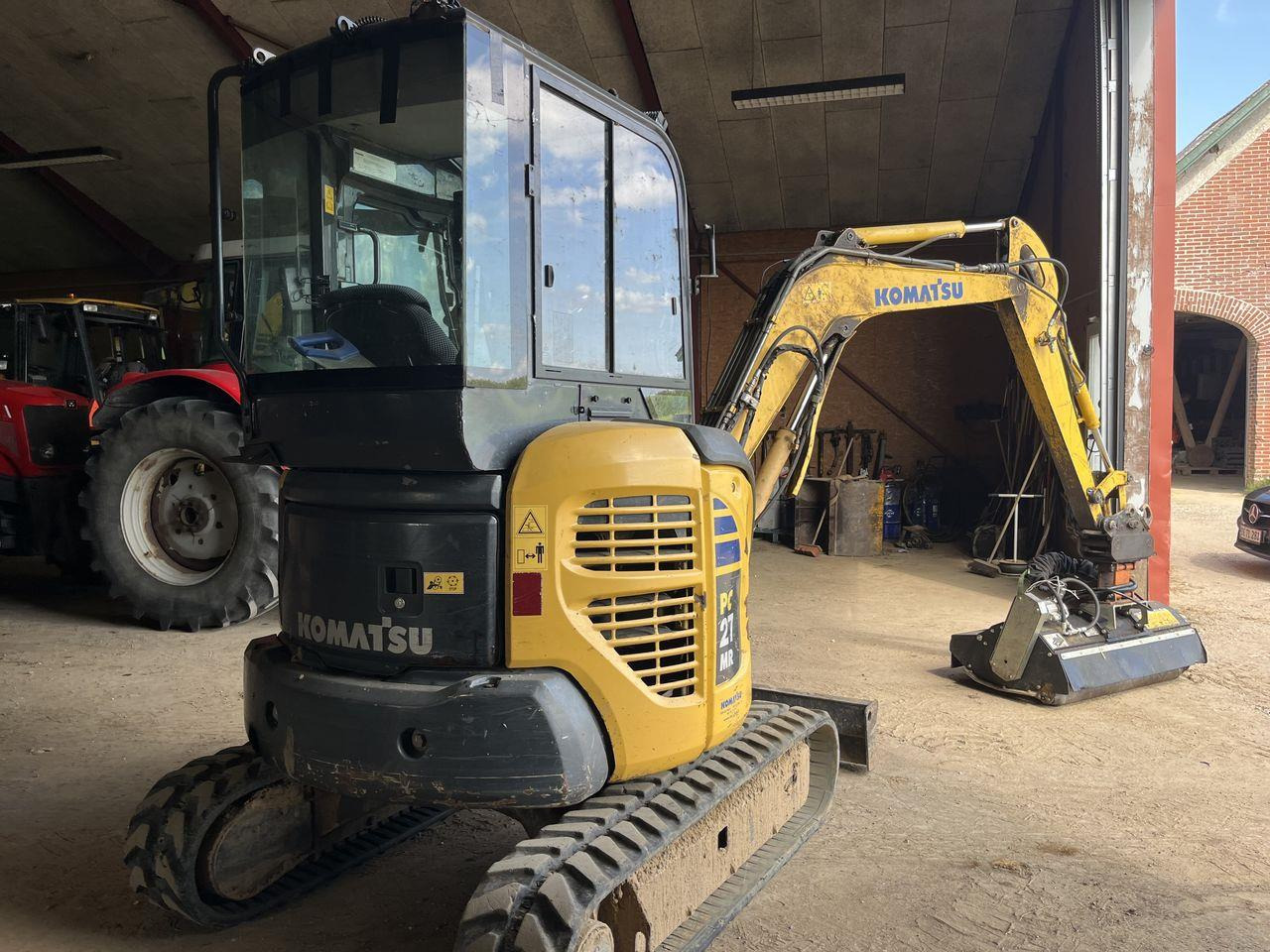 Komatsu PC27MR-2 - Mini rýpadlo: obrázek 2 Komatsu PC27MR-2 - Mini rýpadlo: obrázek 2