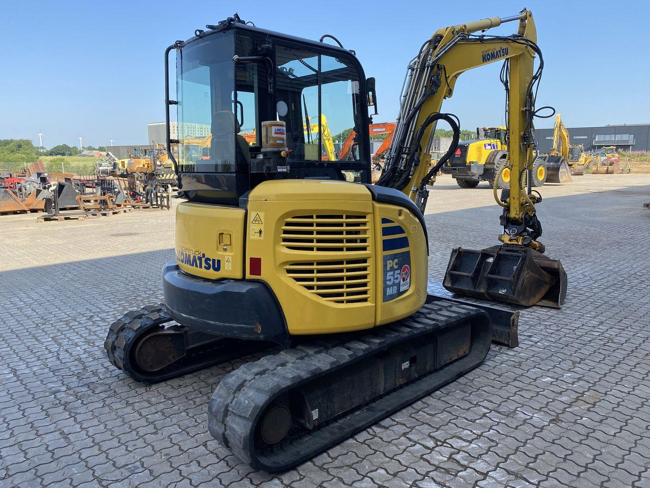 Komatsu PC55MR-3 - Mini rýpadlo: obrázek 4 Komatsu PC55MR-3 - Mini rýpadlo: obrázek 4