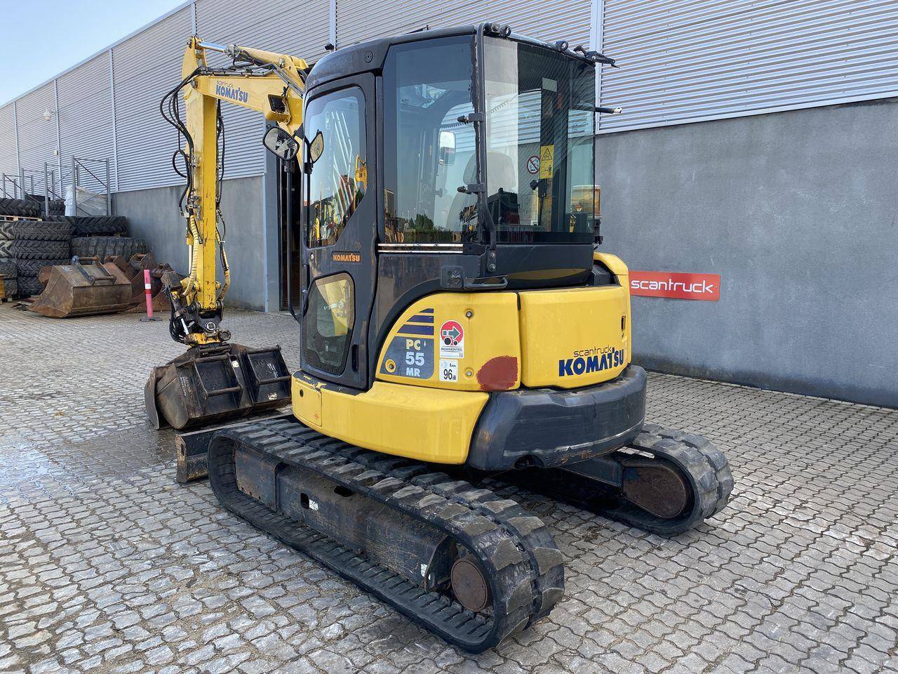 Komatsu PC55MR-3 - Mini rýpadlo: obrázek 2 Komatsu PC55MR-3 - Mini rýpadlo: obrázek 2