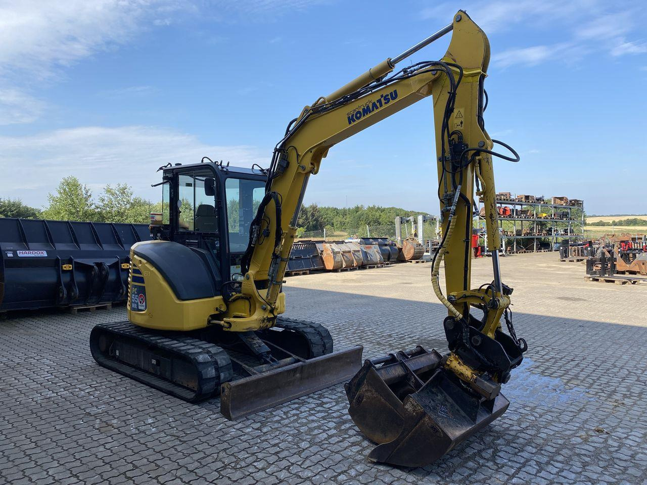 Komatsu PC55MR-3 - Mini rýpadlo: obrázek 5 Komatsu PC55MR-3 - Mini rýpadlo: obrázek 5