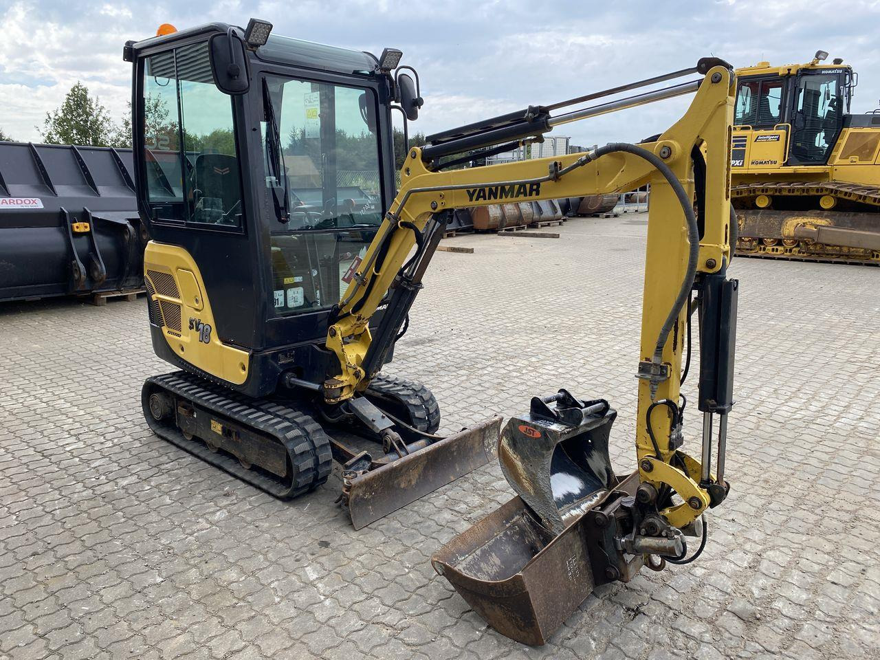 Yanmar SV18 - Mini rýpadlo: obrázek 5 Yanmar SV18 - Mini rýpadlo: obrázek 5