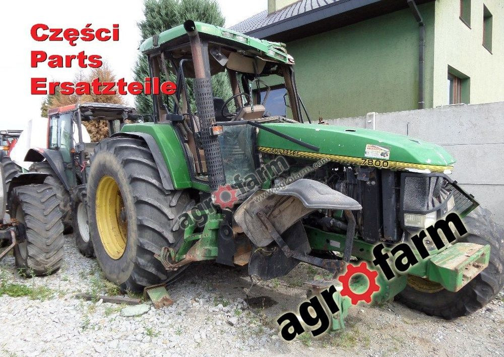 Náhradní díly John Deere 7800 części, silnik, skrzynia biegów: obrázek 1