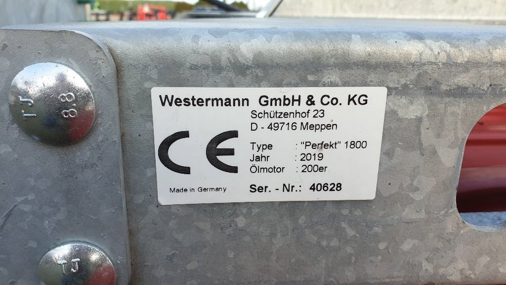 Westermann veegmachine Perfekt 1800 veegmachine - Zametač: obrázek 5 Westermann veegmachine Perfekt 1800 veegmachine - Zametač: obrázek 5