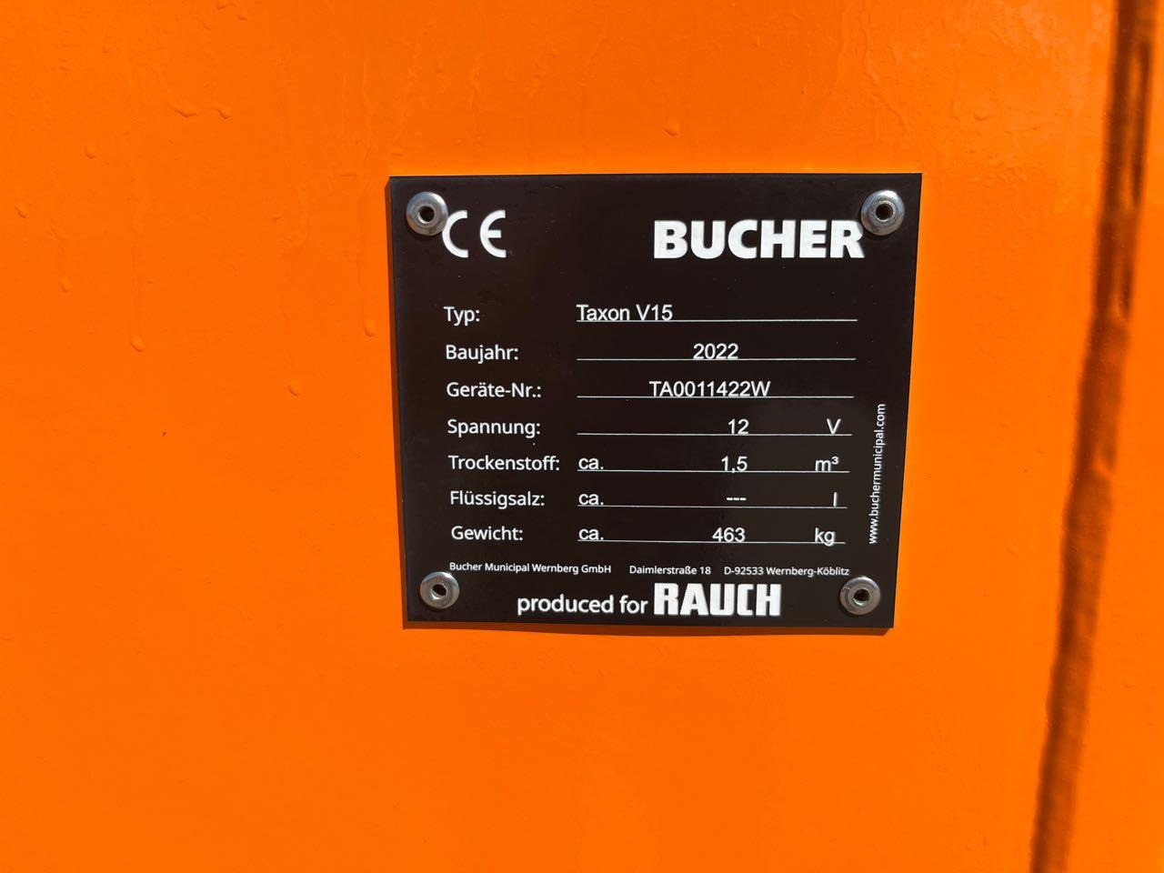 Rauch Taxon 25.1 plus - Rozmetadlo hnoje: obrázek 5 Rauch Taxon 25.1 plus - Rozmetadlo hnoje: obrázek 5