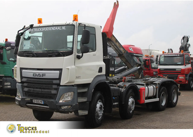 DAF CF 510 + 8X4 + HOOK 26TON + PERFCET CONDITION + 2X IN STOCK - Hákový nosič kontejnerů: obrázek 1 DAF CF 510 + 8X4 + HOOK 26TON + PERFCET CONDITION + 2X IN STOCK - Hákový nosič kontejnerů: obrázek 1
