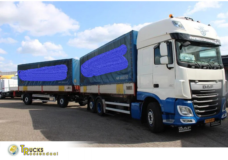 DAF XF 106.460 + Euro 6 + 6X2 + retarder + price is for complete incl combi - Plachtový nákladní auto: obrázek 1 DAF XF 106.460 + Euro 6 + 6X2 + retarder + price is for complete incl combi - Plachtový nákladní auto: obrázek 1