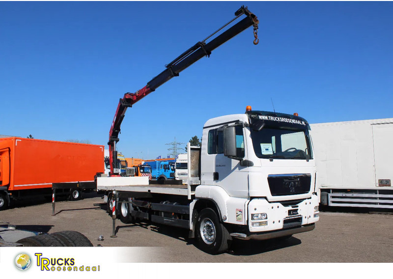 MAN TGS 26.440 + HMF 22T/M + remote + 6x2 steering + EURO 5 - Auto s hydraulickou rukou: obrázek 1 MAN TGS 26.440 + HMF 22T/M + remote + 6x2 steering + EURO 5 - Auto s hydraulickou rukou: obrázek 1