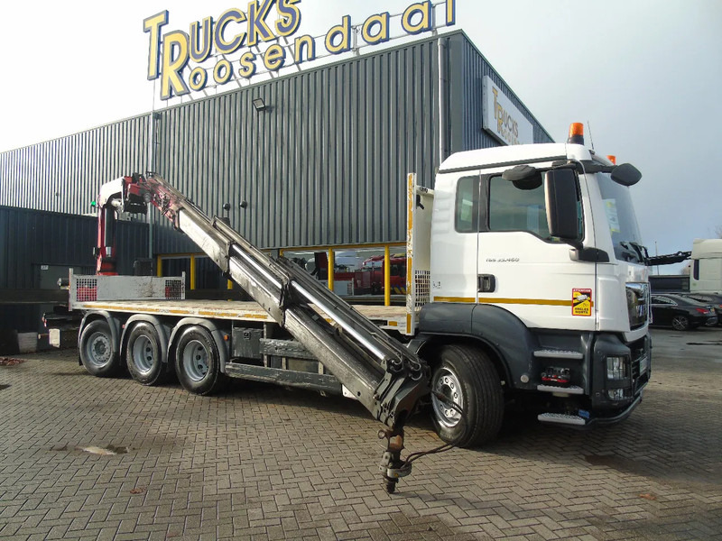 MAN TGS 35.460 + 8X4 TRIDEM + PALFINGER 23001EH + EURO 6 + REMOTE - Auto s hydraulickou rukou: obrázek 5 MAN TGS 35.460 + 8X4 TRIDEM + PALFINGER 23001EH + EURO 6 + REMOTE - Auto s hydraulickou rukou: obrázek 5