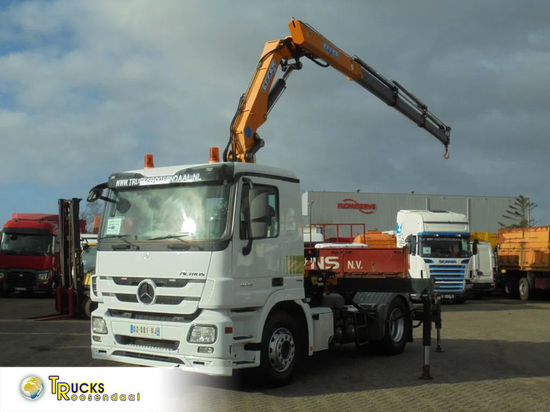 Mercedes-Benz Actros 1846 + Euro 5 + EFFER 250 Crane + REMOTE - Auto s hydraulickou rukou: obrázek 1 Mercedes-Benz Actros 1846 + Euro 5 + EFFER 250 Crane + REMOTE - Auto s hydraulickou rukou: obrázek 1