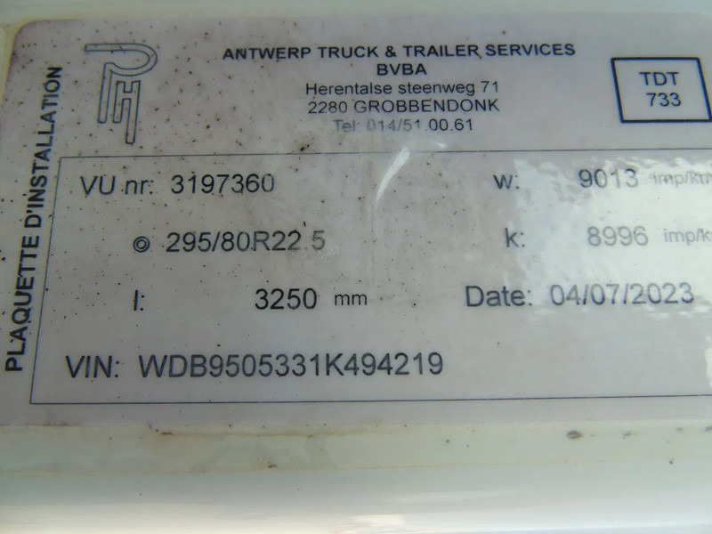 Čistič odpadových jam Mercedes-Benz Atego 1923 + 8.800 liter INOX + complete pump/tipper/functional + EURO 2: obrázek 18