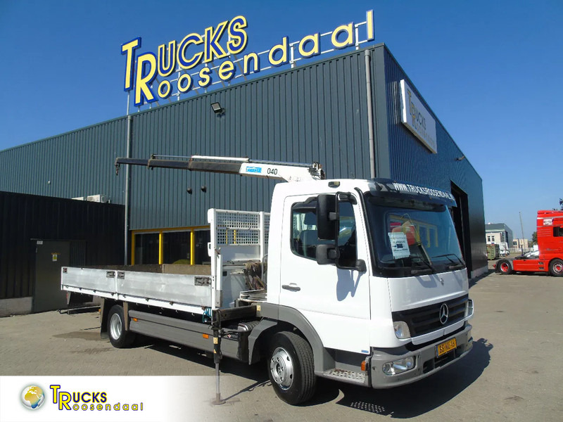 Mercedes-Benz Atego 816 + 4ton crane + NICE TRUCK - Nákladní automobil valníkový/ Plošinový, Auto s hydraulickou rukou: obrázek 1 Mercedes-Benz Atego 816 + 4ton crane + NICE TRUCK - Nákladní automobil valníkový/ Plošinový, Auto s hydraulickou rukou: obrázek 1