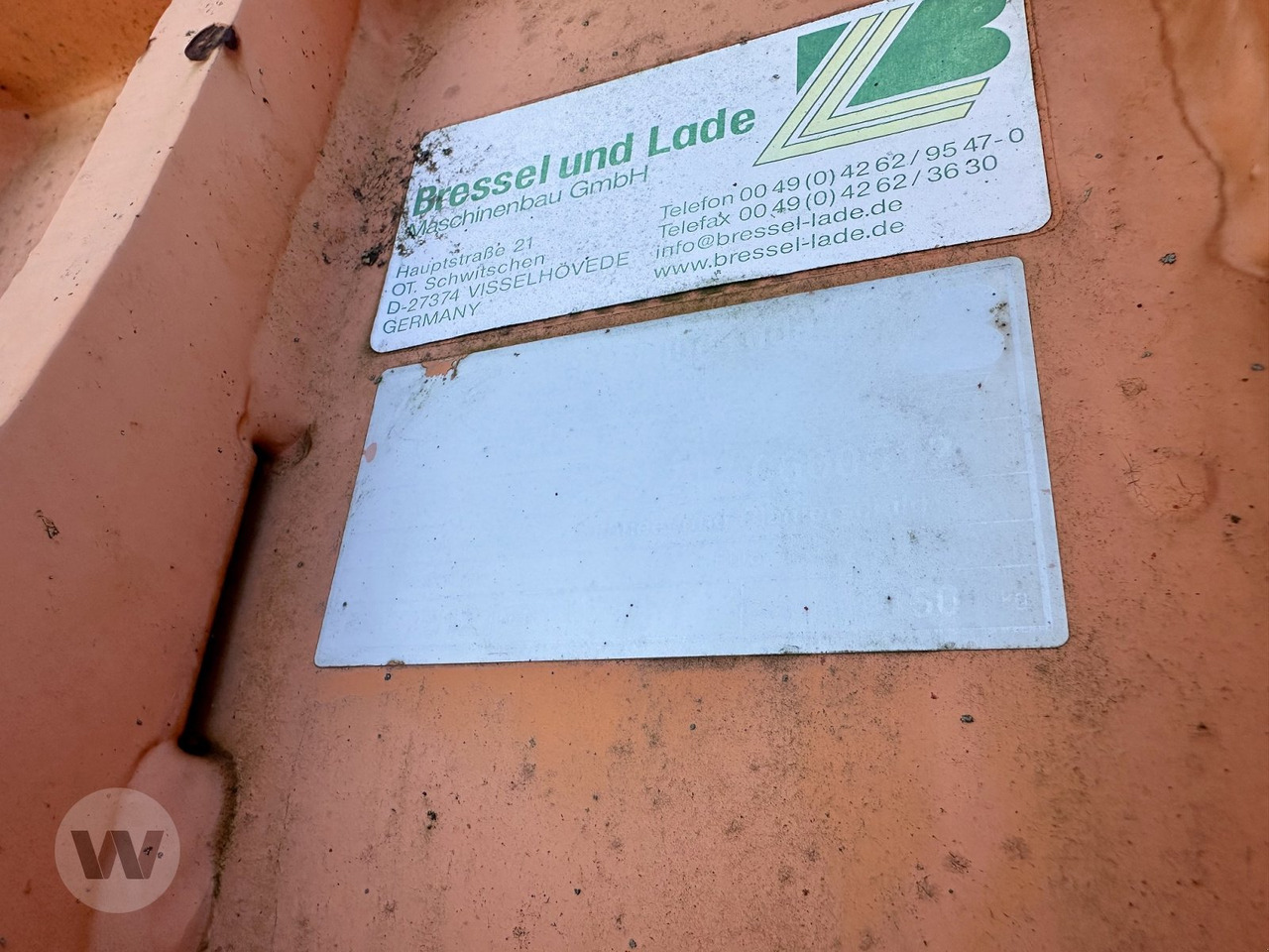 Bressel & Lade Schnee+Planierschild - Radlice: obrázek 1 Bressel & Lade Schnee+Planierschild - Radlice: obrázek 1