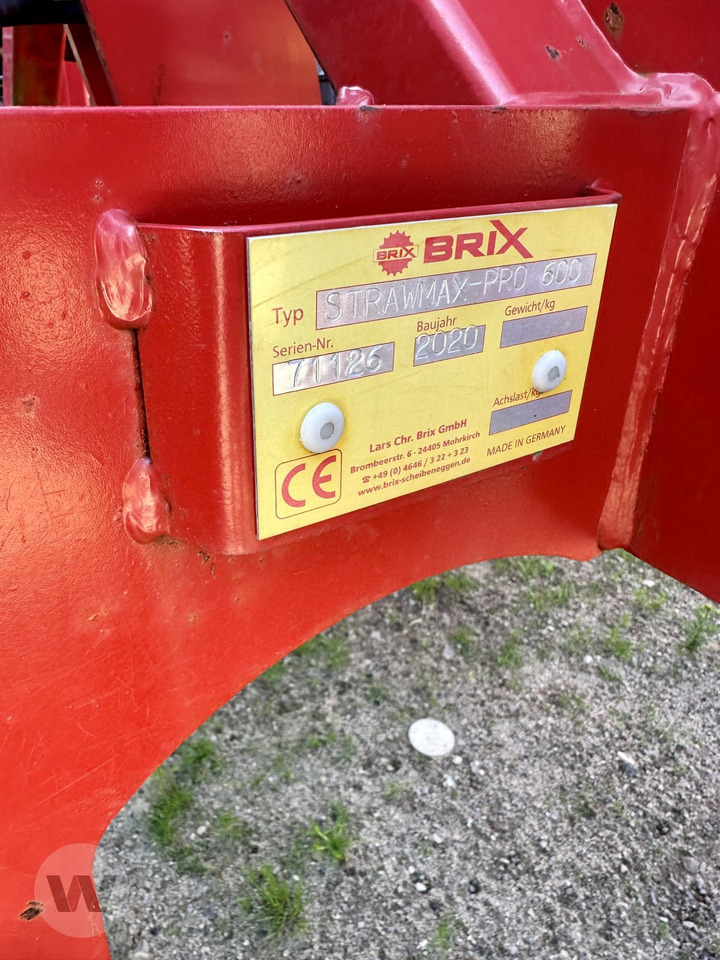Brix Strawmax-Pro 600 - Prutová brána: obrázek 2 Brix Strawmax-Pro 600 - Prutová brána: obrázek 2