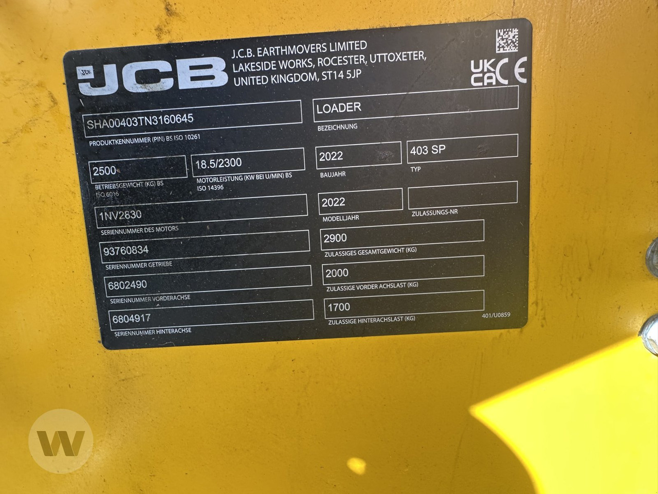 JCB 403 AGRI - Kloubový nakladač: obrázek 3 JCB 403 AGRI - Kloubový nakladač: obrázek 3