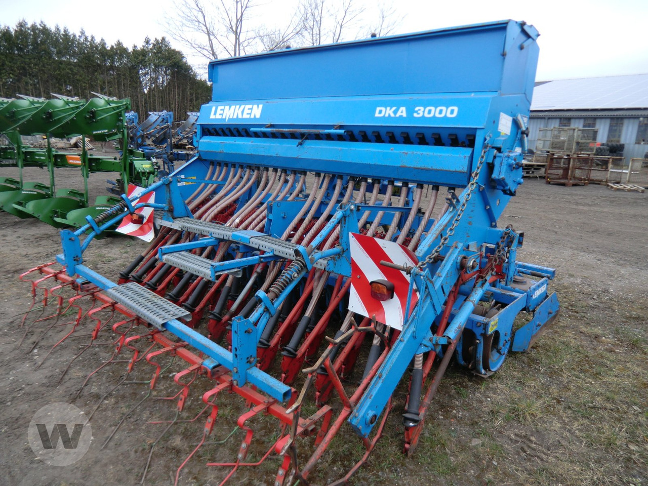 Lemken Zirkon 7/300 + DKA 3000 - Secí kombinace: obrázek 2 Lemken Zirkon 7/300 + DKA 3000 - Secí kombinace: obrázek 2