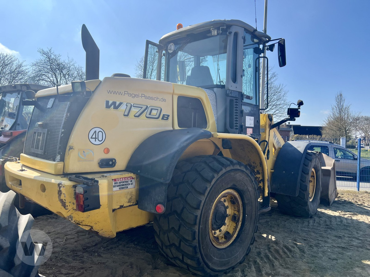 Kolový nakladač New Holland W 170 B: obrázek 9