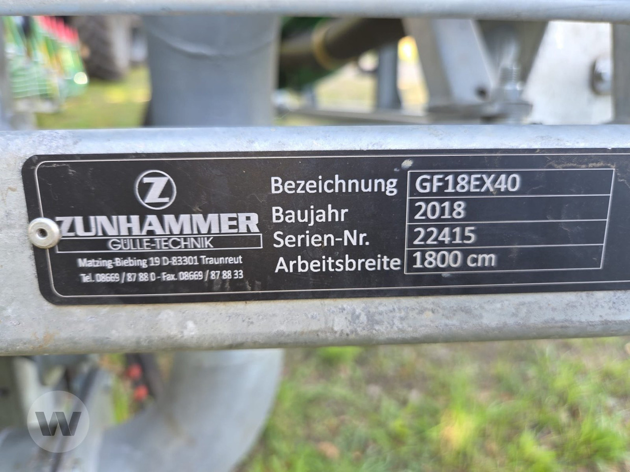 Zunhammer Glidefix-Verteiler - Aplikátor kejdy: obrázek 3 Zunhammer Glidefix-Verteiler - Aplikátor kejdy: obrázek 3