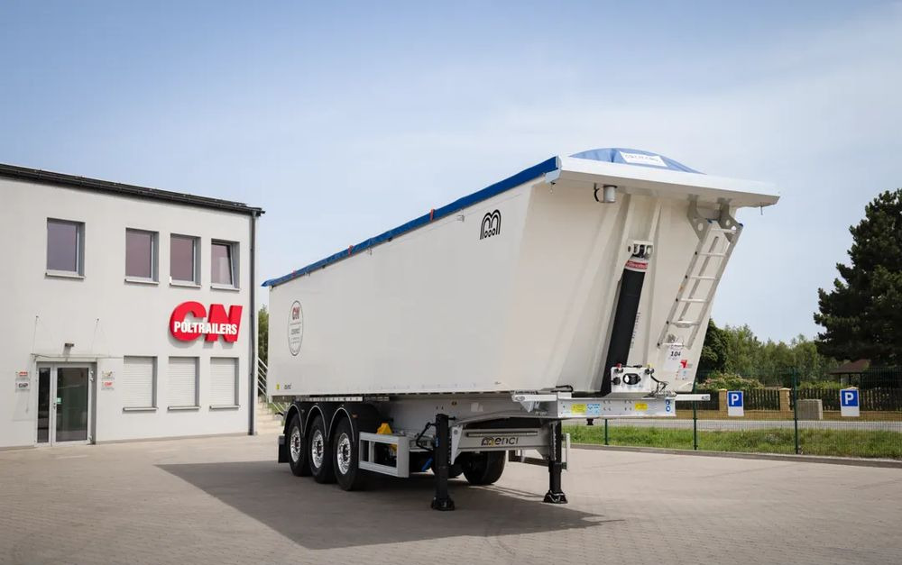 Menci Wywrotka aluminiowa 52 m3 // dach elektryczny CRAMARO // Waga 6140 kg // Alufelgi - Sklápěcí návěs: obrázek 2 Menci Wywrotka aluminiowa 52 m3 // dach elektryczny CRAMARO // Waga 6140 kg // Alufelgi - Sklápěcí návěs: obrázek 2