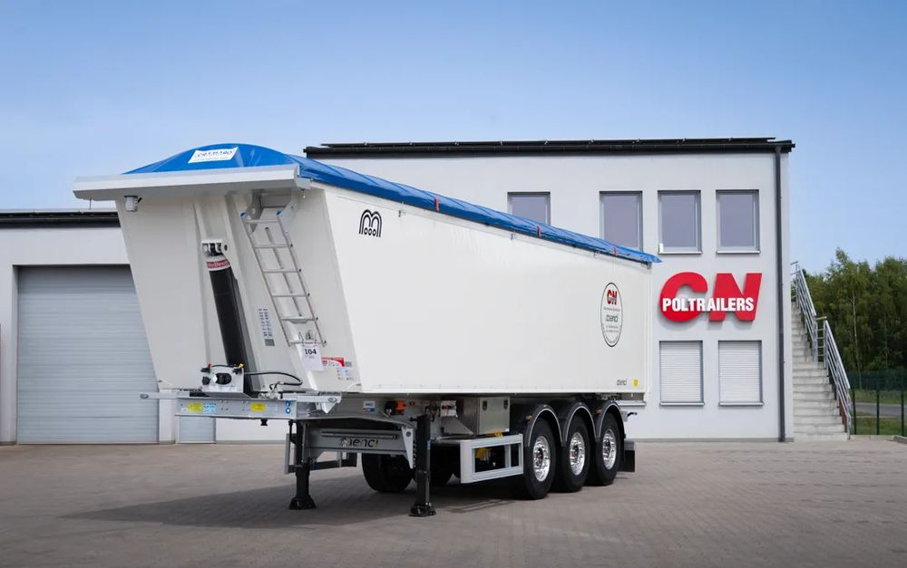 Menci Wywrotka aluminiowa 52 m3 // dach elektryczny CRAMARO // Waga 6140 kg // Alufelgi - Sklápěcí návěs: obrázek 1 Menci Wywrotka aluminiowa 52 m3 // dach elektryczny CRAMARO // Waga 6140 kg // Alufelgi - Sklápěcí návěs: obrázek 1