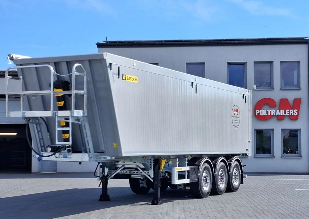 Zaslaw Wywrotka Aluminiowa 51m3 Klapo-Drzwi - Sklápěcí návěs: obrázek 1 Zaslaw Wywrotka Aluminiowa 51m3 Klapo-Drzwi - Sklápěcí návěs: obrázek 1