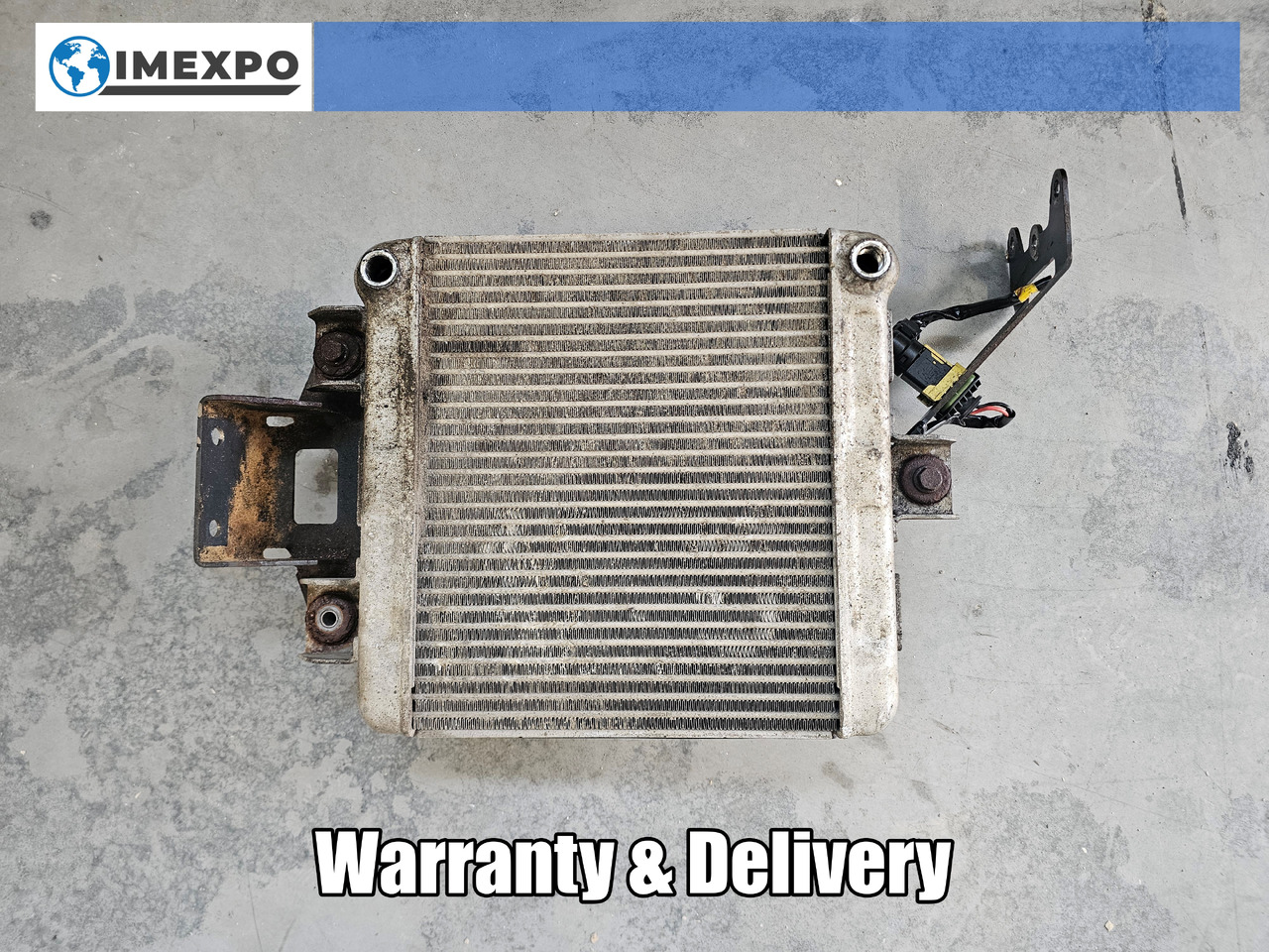 MERCEDES-BENZ ACTROS MP4 / OIL RADIATOR / A9605001601 - Chladič oleje: obrázek 1 MERCEDES-BENZ ACTROS MP4 / OIL RADIATOR / A9605001601 - Chladič oleje: obrázek 1