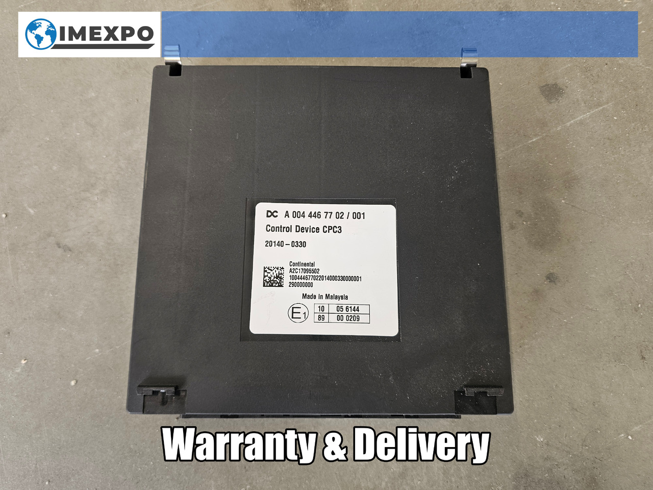 MERCEDES-BENZ ATEGO ACTROS MP4 EURO 6 / CPC3 / A0044467702 - Řídicí blok: obrázek 1 MERCEDES-BENZ ATEGO ACTROS MP4 EURO 6 / CPC3 / A0044467702 - Řídicí blok: obrázek 1