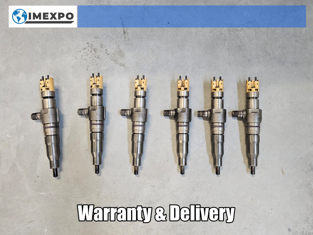 MERCEDES-BENZ ATEGO MP4 EURO 6 / INJECTORS SET / OM936 / A9362187007 - Injektor: obrázek 1 MERCEDES-BENZ ATEGO MP4 EURO 6 / INJECTORS SET / OM936 / A9362187007 - Injektor: obrázek 1