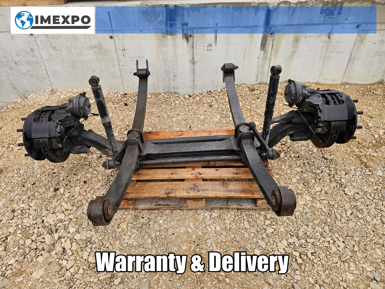 RENAULT MAGNUM DXI / COMPLETE FRONT AXLE / HUB SPRING - Přední náprava: obrázek 1 RENAULT MAGNUM DXI / COMPLETE FRONT AXLE / HUB SPRING - Přední náprava: obrázek 1