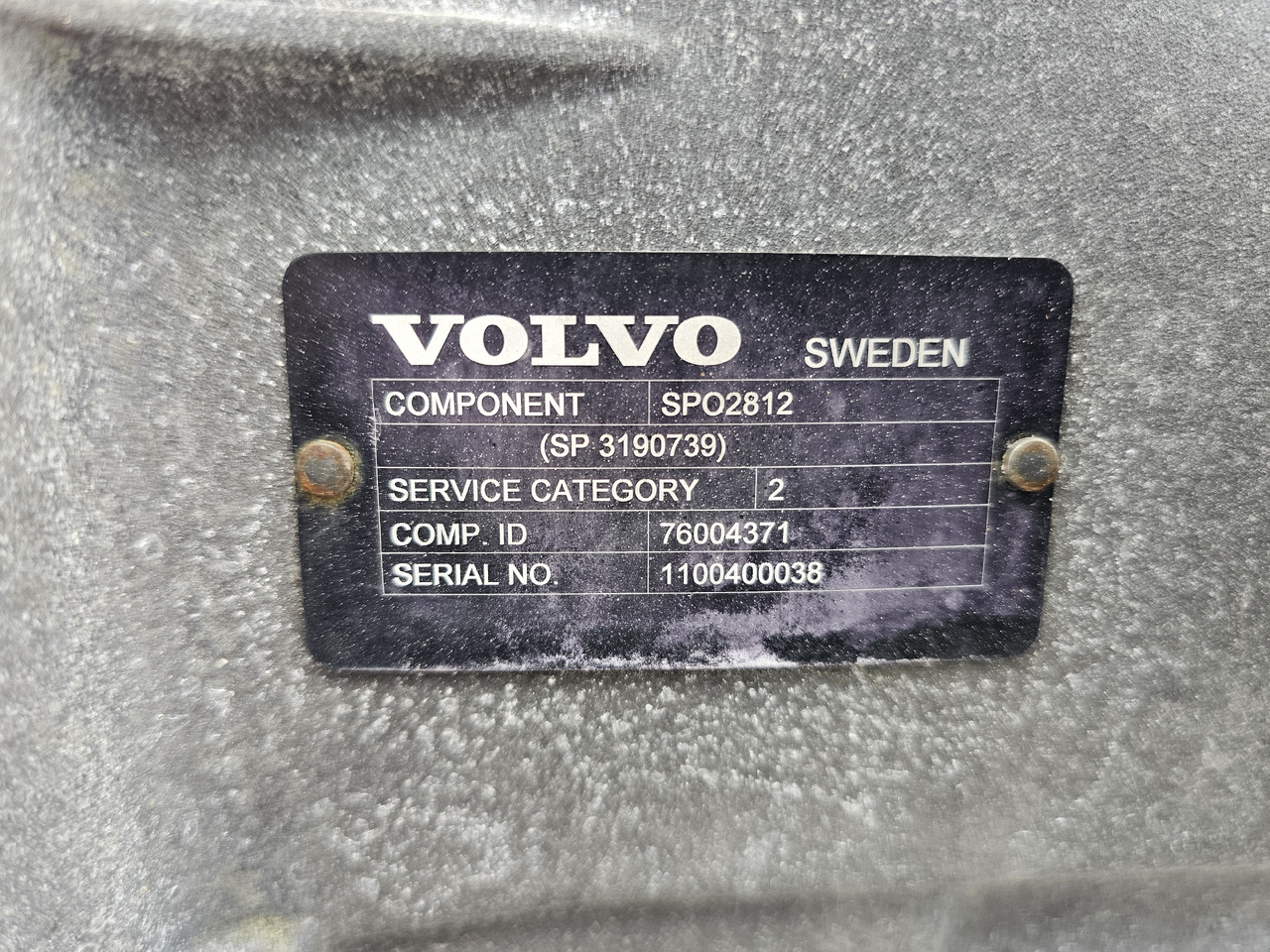 Převodovka VOLVO FH FM FMX / SPO2812 / RETARDER / CRAWLER / COMPLETE GEARBOX: obrázek 8