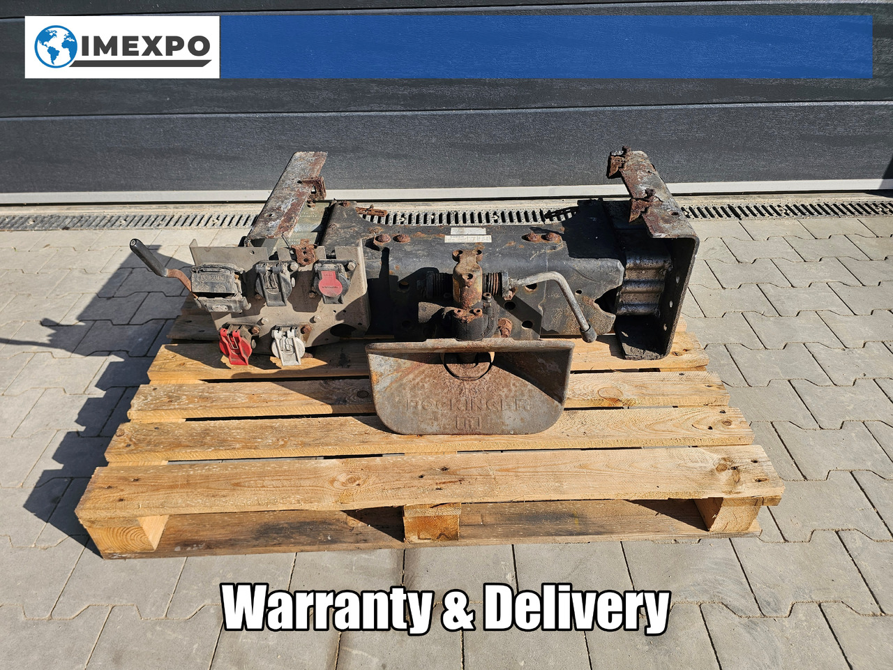 VOLVO FH FM / ROCKINGER TRAILER COUPLING / COMPLETE - Točnice: obrázek 1 VOLVO FH FM / ROCKINGER TRAILER COUPLING / COMPLETE - Točnice: obrázek 1
