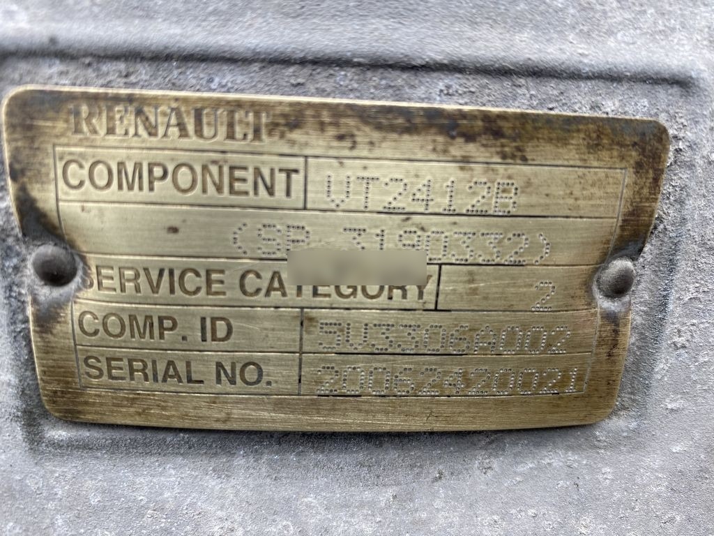 Volvo RENAULT PREMIUM MAGNUM DXI FH FM Volvo VT2412B RETARDER - Převodovka pro Nákladní auto: obrázek 4 Volvo RENAULT PREMIUM MAGNUM DXI FH FM Volvo VT2412B RETARDER - Převodovka pro Nákladní auto: obrázek 4