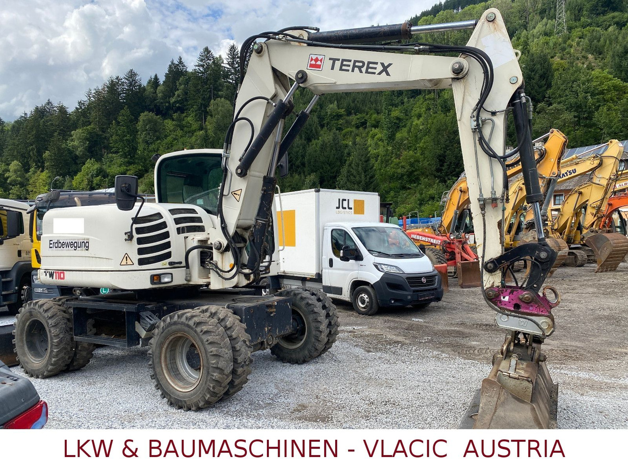 Terex TW 110 Mobilbagger inkl.4Löffeln - Kolesové rýpadlo: obrázek 1 Terex TW 110 Mobilbagger inkl.4Löffeln - Kolesové rýpadlo: obrázek 1