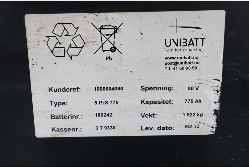 Elektrický vysokozdvižný vozík UniCarriers G1Q2L30H: obrázek 8