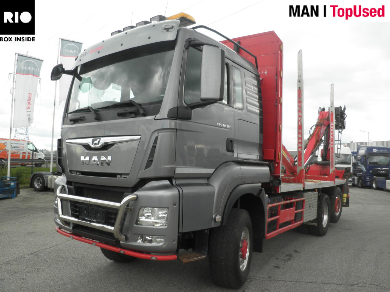MAN TGS 28.500 6X4-4 BL - Lesovůz: obrázek 1 MAN TGS 28.500 6X4-4 BL - Lesovůz: obrázek 1