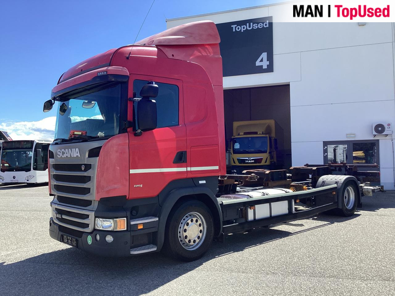 SCANIA R410 - Kontejnérový podvozek/ Výměnná nástavba: obrázek 1 SCANIA R410 - Kontejnérový podvozek/ Výměnná nástavba: obrázek 1