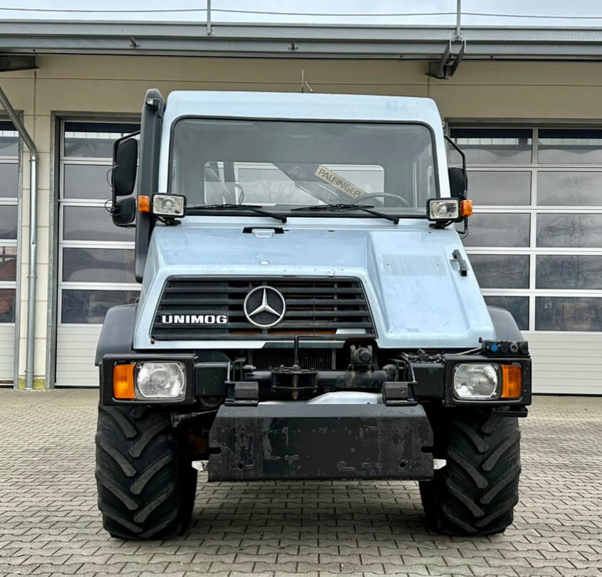 Unimog 130 - U130 418 74426 mit Kran und Winde Mer - Sklápěč: obrázek 2 Unimog 130 - U130 418 74426 mit Kran und Winde Mer - Sklápěč: obrázek 2