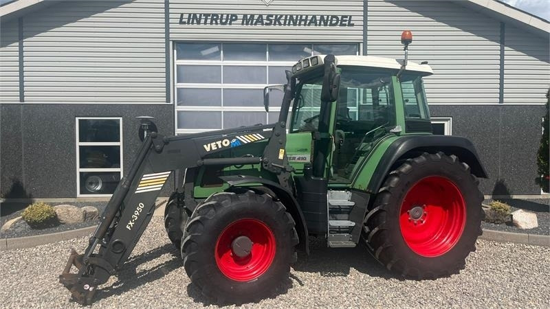 Fendt 410 Vario med frontlæsser. - Traktor: obrázek 1 Fendt 410 Vario med frontlæsser. - Traktor: obrázek 1