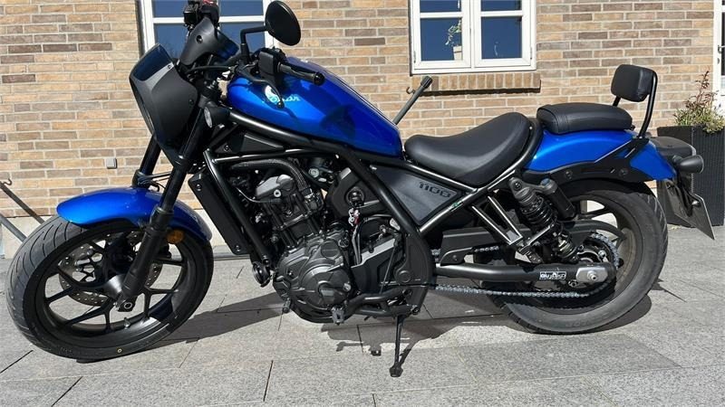 Honda 1100 Rebel, Ny Motorcykel til små penge, og vi byt  - Motocykl: obrázek 2 Honda 1100 Rebel, Ny Motorcykel til små penge, og vi byt  - Motocykl: obrázek 2