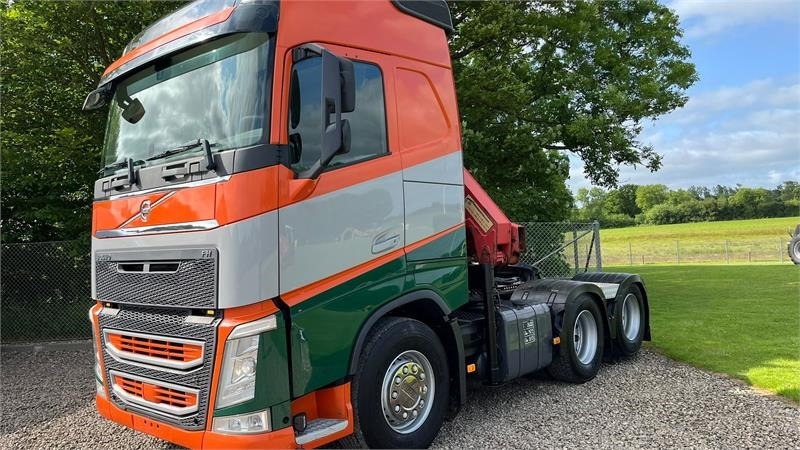 Volvo FH 500 6x4 med tandemløft og aftagelig HMF 1150 kr - Tahač: obrázek 5 Volvo FH 500 6x4 med tandemløft og aftagelig HMF 1150 kr - Tahač: obrázek 5
