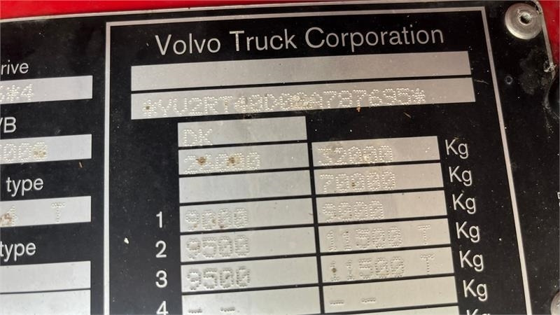 Volvo FH 500 6x4 med tandemløft og aftagelig HMF 1150 kr - Tahač: obrázek 3 Volvo FH 500 6x4 med tandemløft og aftagelig HMF 1150 kr - Tahač: obrázek 3