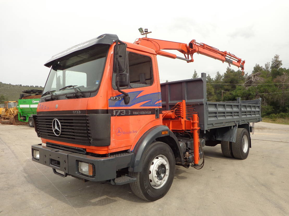 Mercedes-Benz SK 1722 Mercedes Benz SK1722 4X2 Kipper AND Crane - Sklápěč: obrázek 1 Mercedes-Benz SK 1722 Mercedes Benz SK1722 4X2 Kipper AND Crane - Sklápěč: obrázek 1